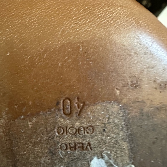 Moschino Genuine Suede High Heels Green Made in Italy Sz 40, 9.5. Comfort, Boho - Picture 6 of 8